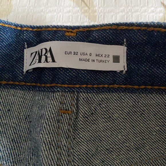 Zara Selvedge #03 High Rise Straight Jeans - Picture 5 of 6